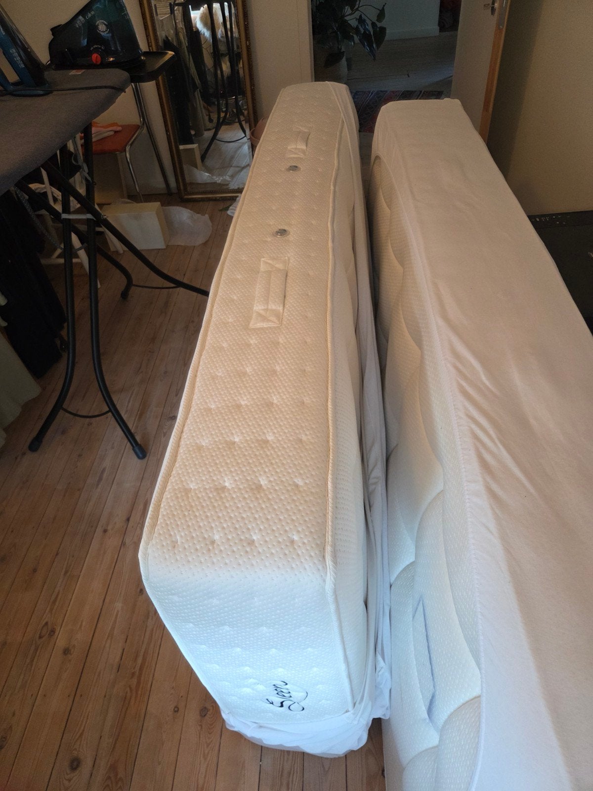 2x matras van Sleepy, Huis en Inrichting, Slaapkamer | Matrassen en Bedbodems, Ophalen, Eenpersoons, 190 cm of minder, Zo goed als nieuw