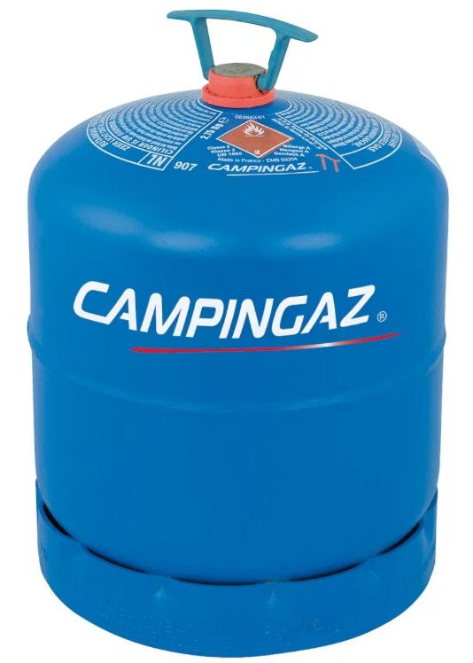Campinggaz fles type 907 waarborg, Caravanes & Camping, Accessoires de camping, Comme neuf, Enlèvement