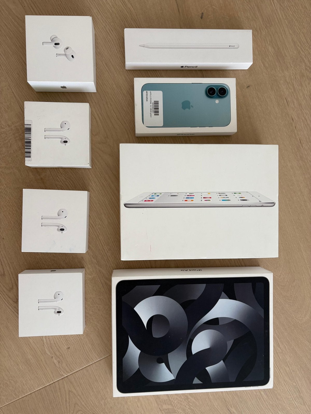 Originele Apple dozen – iPhone, iPad, AirPods & Apple Pencil, Ophalen, Zo goed als nieuw
