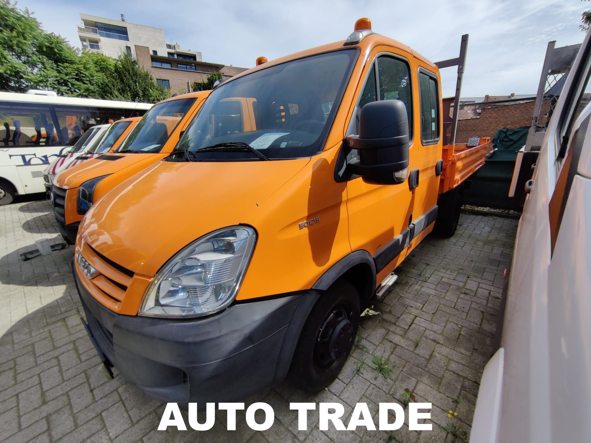 Iveco Daily 1ste Eig.|Ex Overheid|Kipper|Kraan|Dub. Cabine, Autos, Camionnettes & Utilitaires, 145 ch, Achat, 4 portes, Entreprise