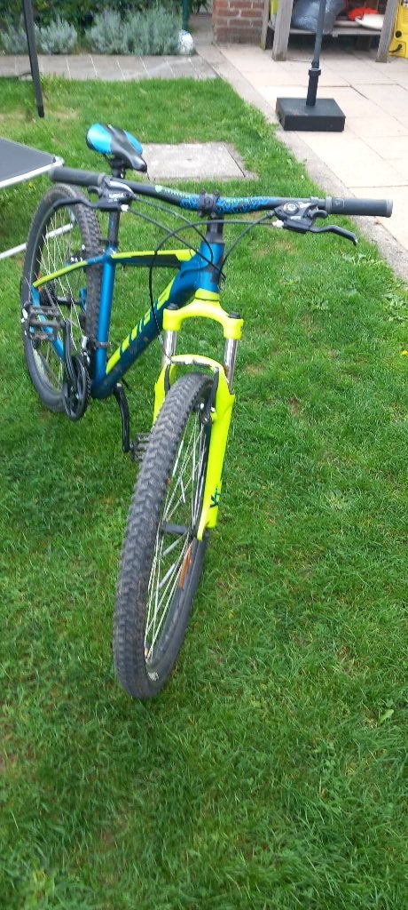 Mountainbike cube geel groen, Fietsen en Brommers, Hardtail, Ophalen, Velgrem, Overige merken
