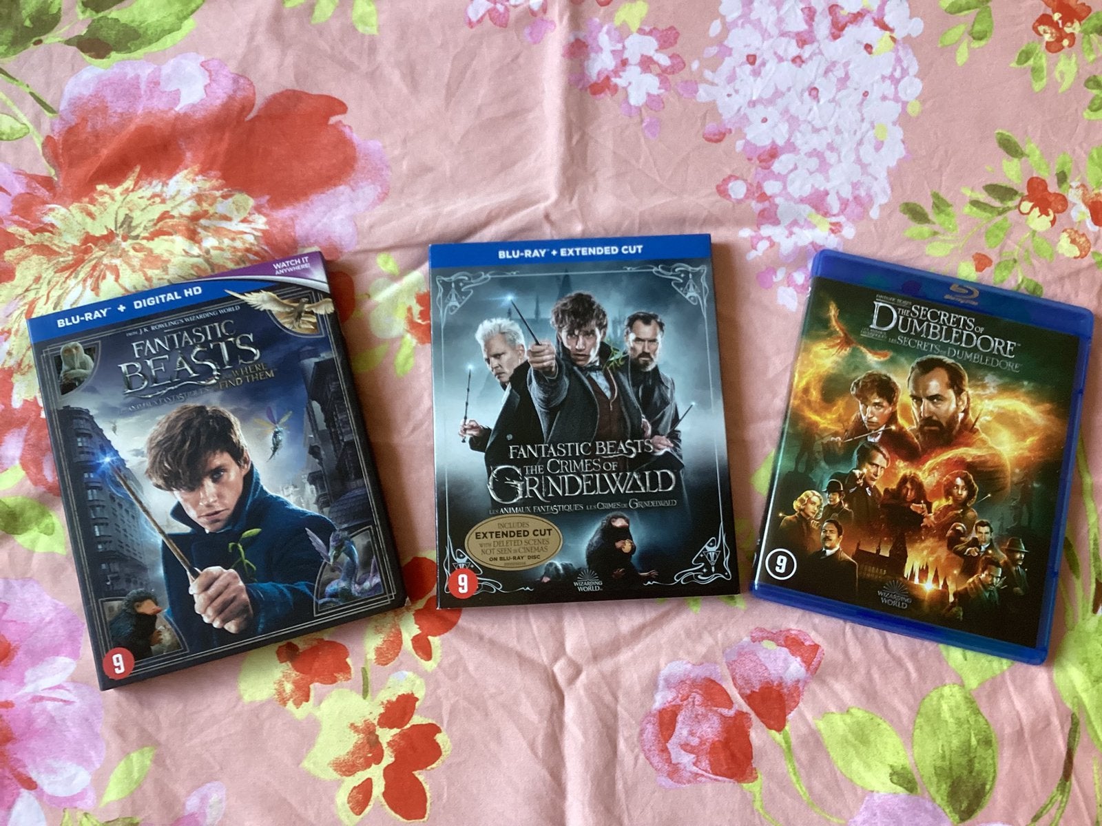 Alle 3 fantastic beasts blu ray dvd’s met extended edition, Enlèvement ou Envoi, Anglais, Néerlandais, Film
