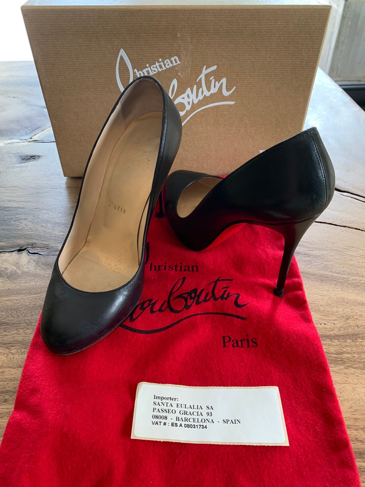 Louboutin Fifi 38, Ophalen, Zo goed als nieuw