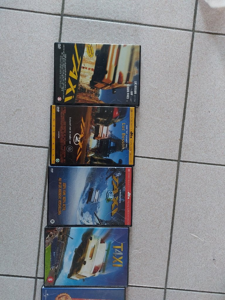 Filmserie Taxi, Action, Tous les âges, Comme neuf, Enlèvement