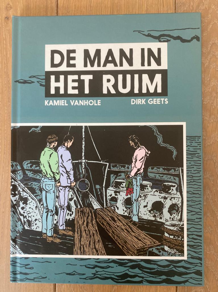 De man in het ruim hardcover gesigneerd, Boeken, Stripverhalen, Ophalen of Verzenden, Nieuw