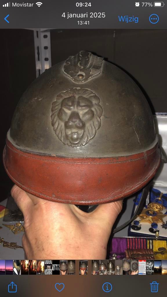 Gezocht tankistenhelm abbl belgische helm, Verzamelen, Militaria | Tweede Wereldoorlog, Ophalen of Verzenden