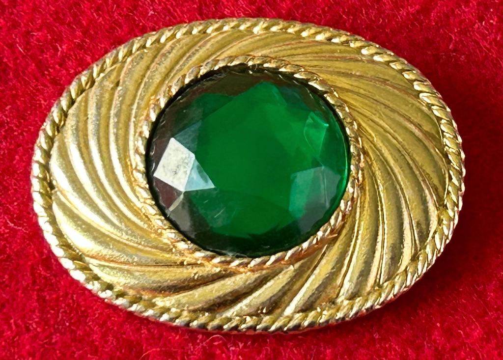 Bijoux - Broche Vintage Ungaro, Bijoux, Sacs & Beauté, Bijoux anciens, Enlèvement ou Envoi, Autres matériaux, Broche
