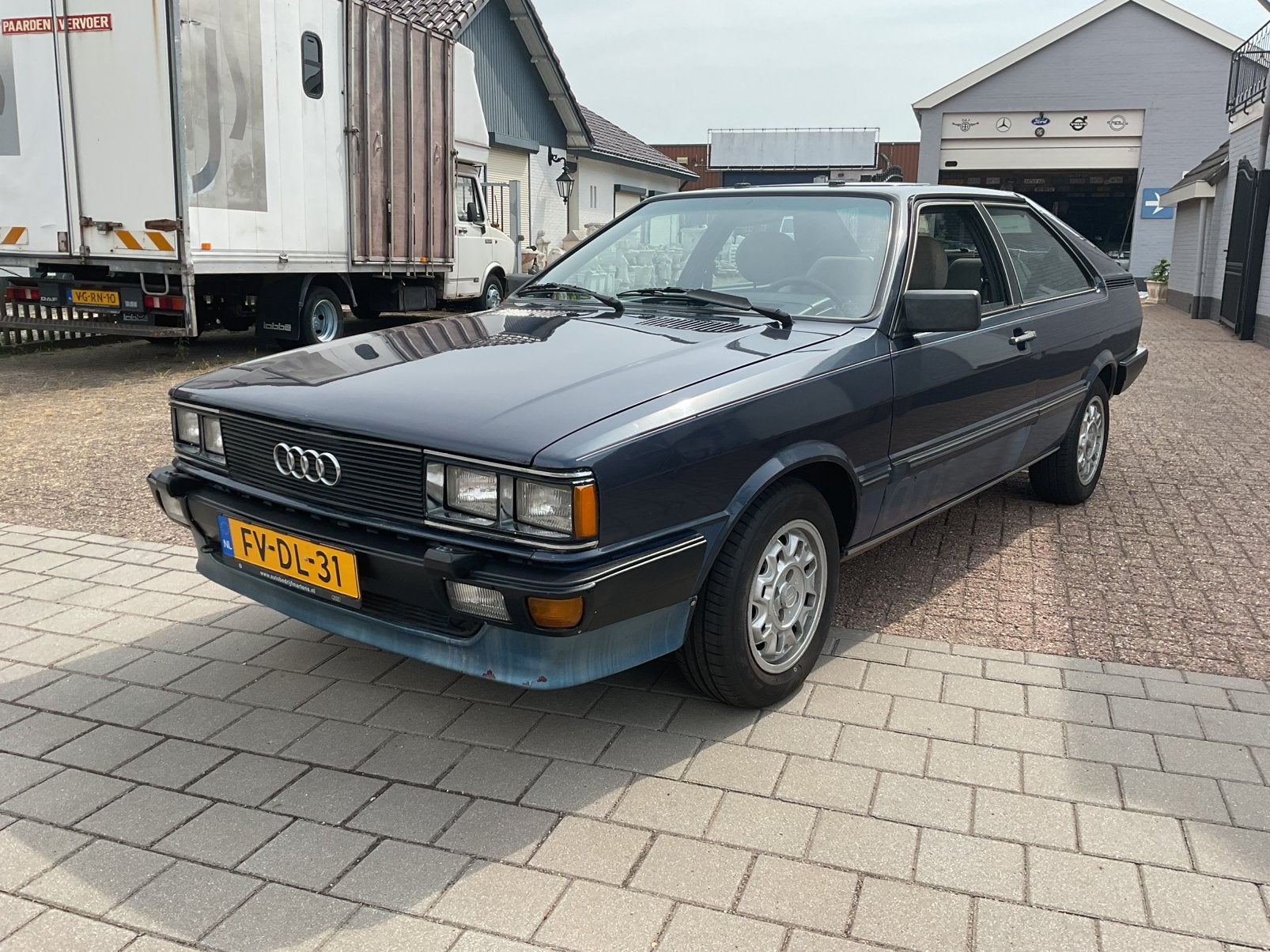 Audi gt5s met zeldzame ur oer quattro voorkant, Autos, Achat, Coupé, Boîte manuelle, Bleu