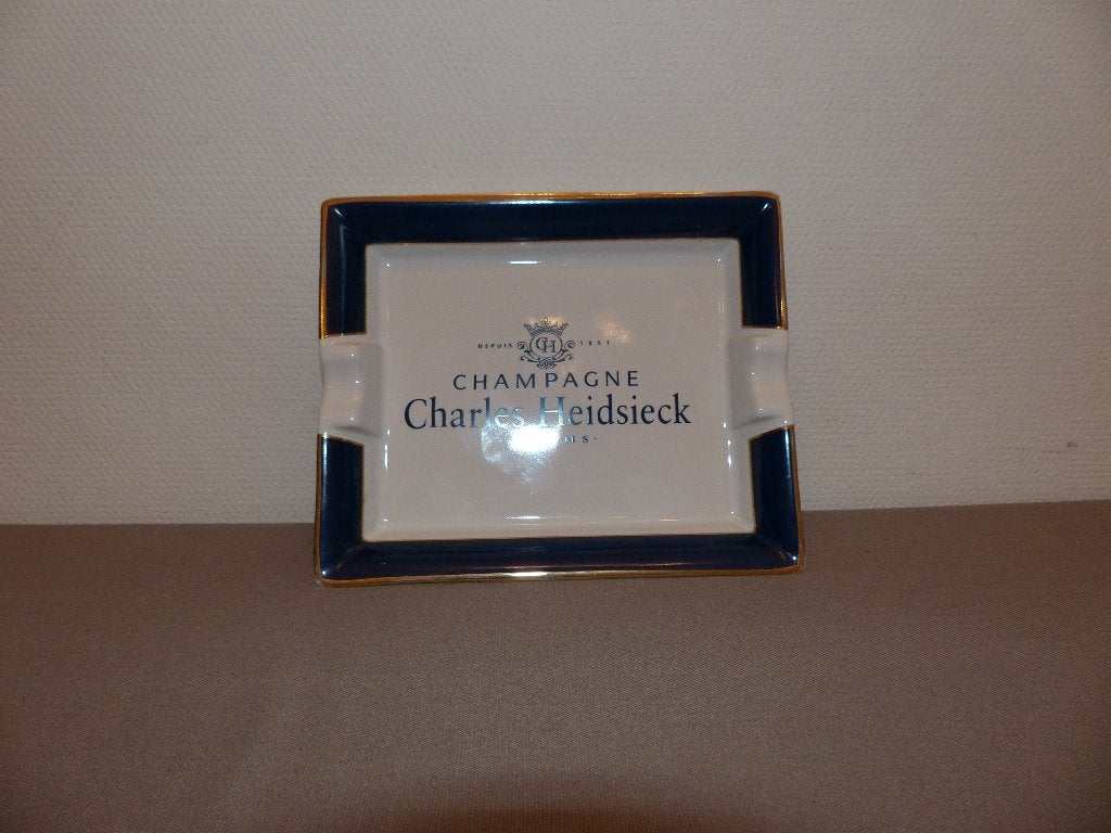 Cendrier Charles Heidsick - parfait état, Enlèvement ou Envoi, Comme neuf, Cendrier