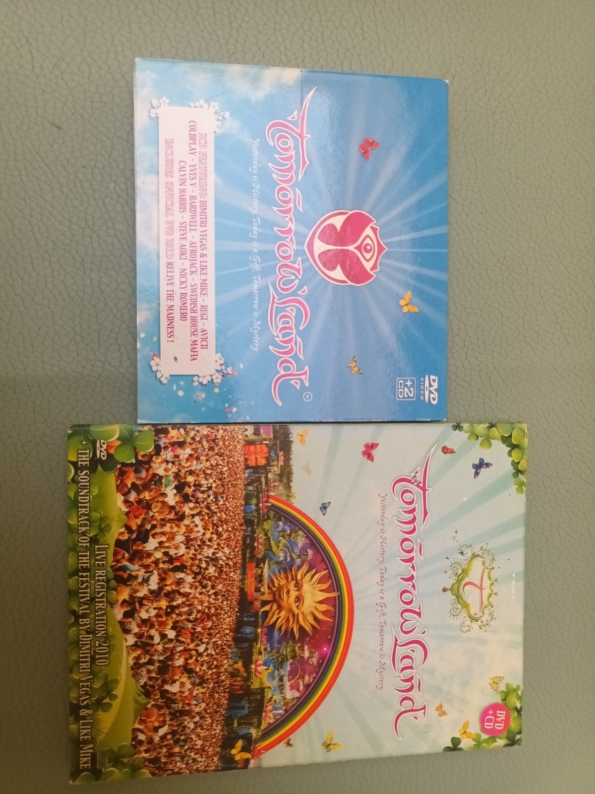 Tomorrowland 2010 en 2012, Ophalen of Verzenden