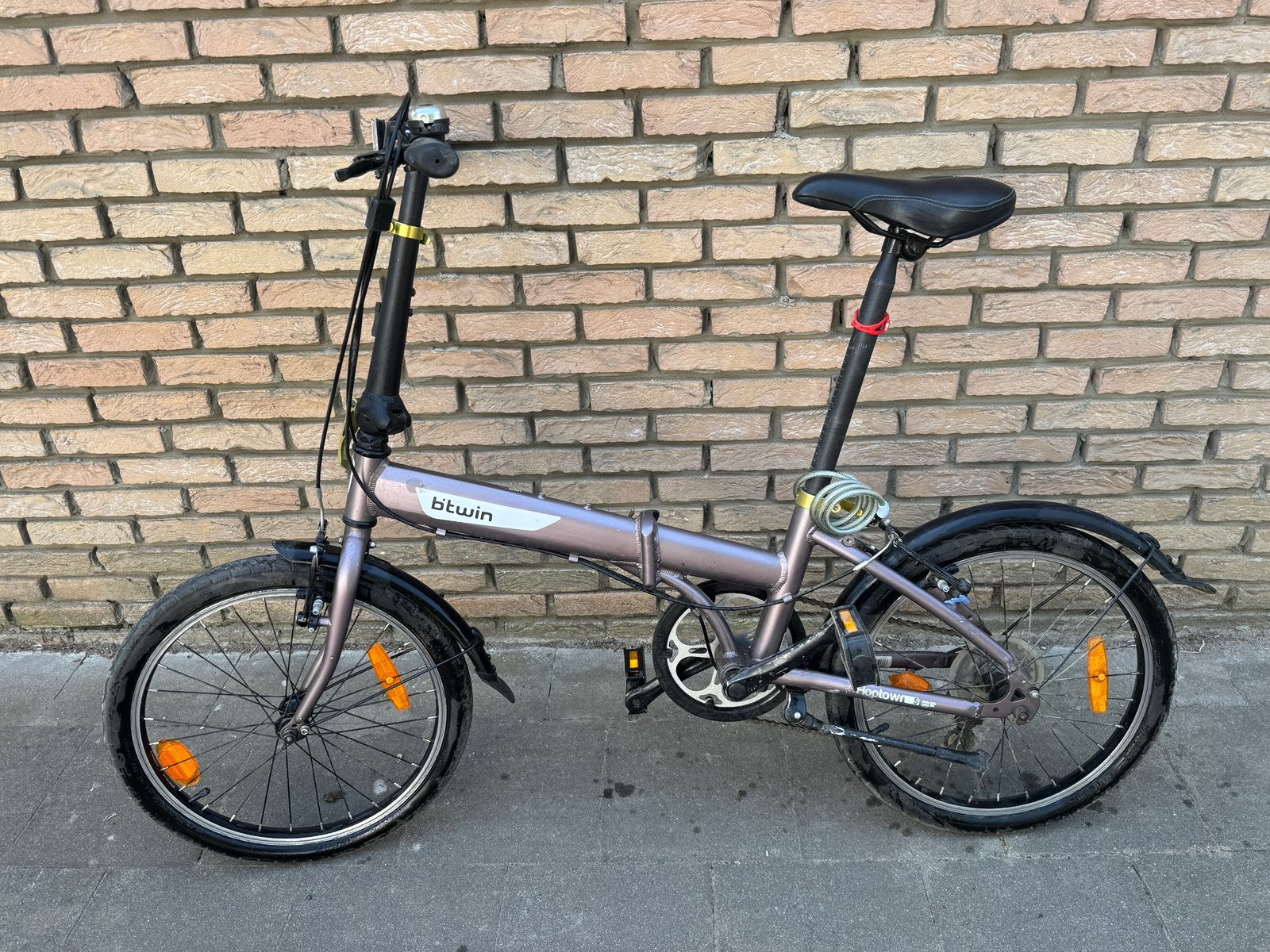 Plooifiets  Btwin, Fietsen en Brommers, Ophalen, Zo goed als nieuw