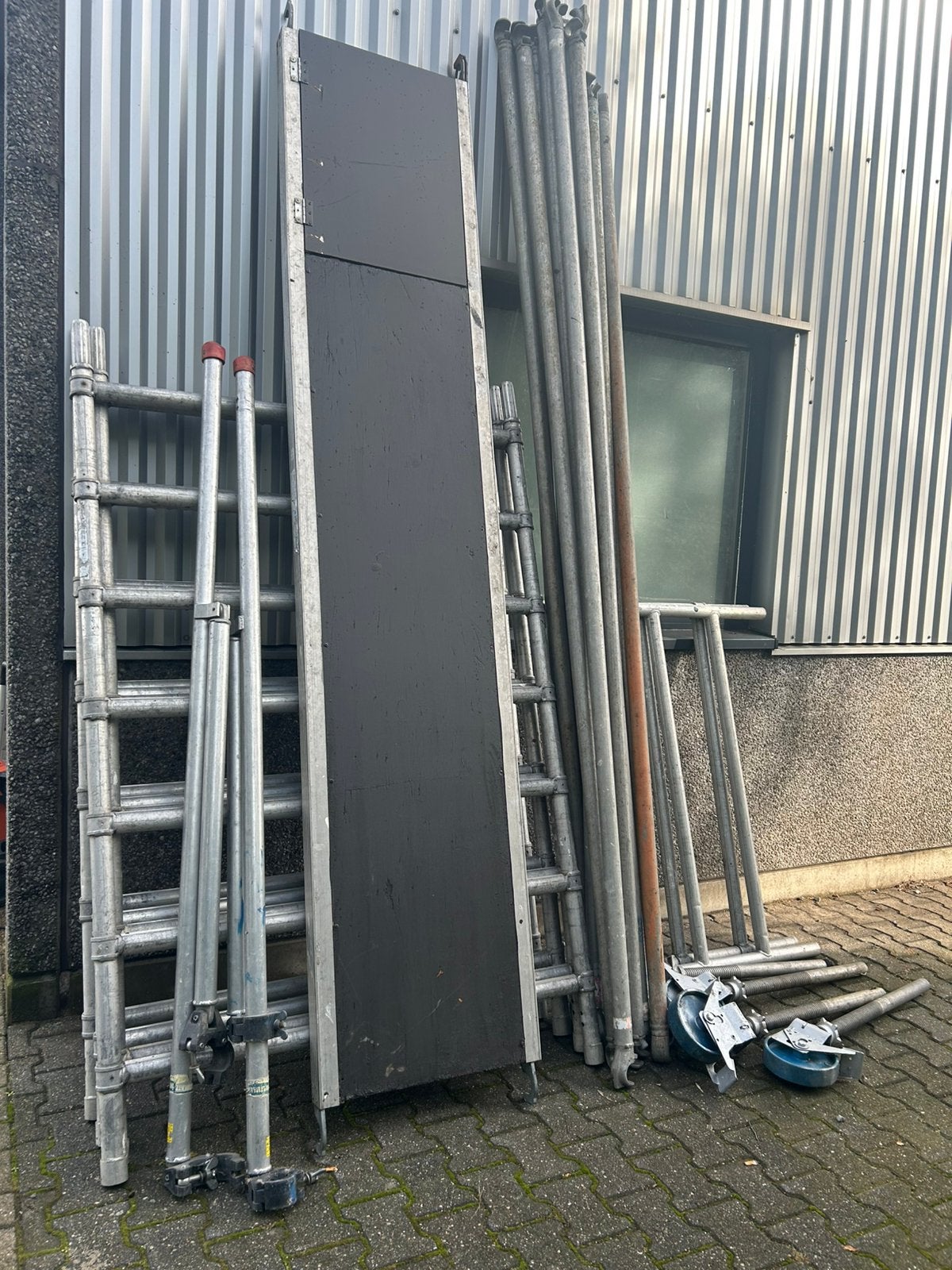 Skyworks professionele rolsteiger 6 meter werkhoogte, Ophalen, Zo goed als nieuw
