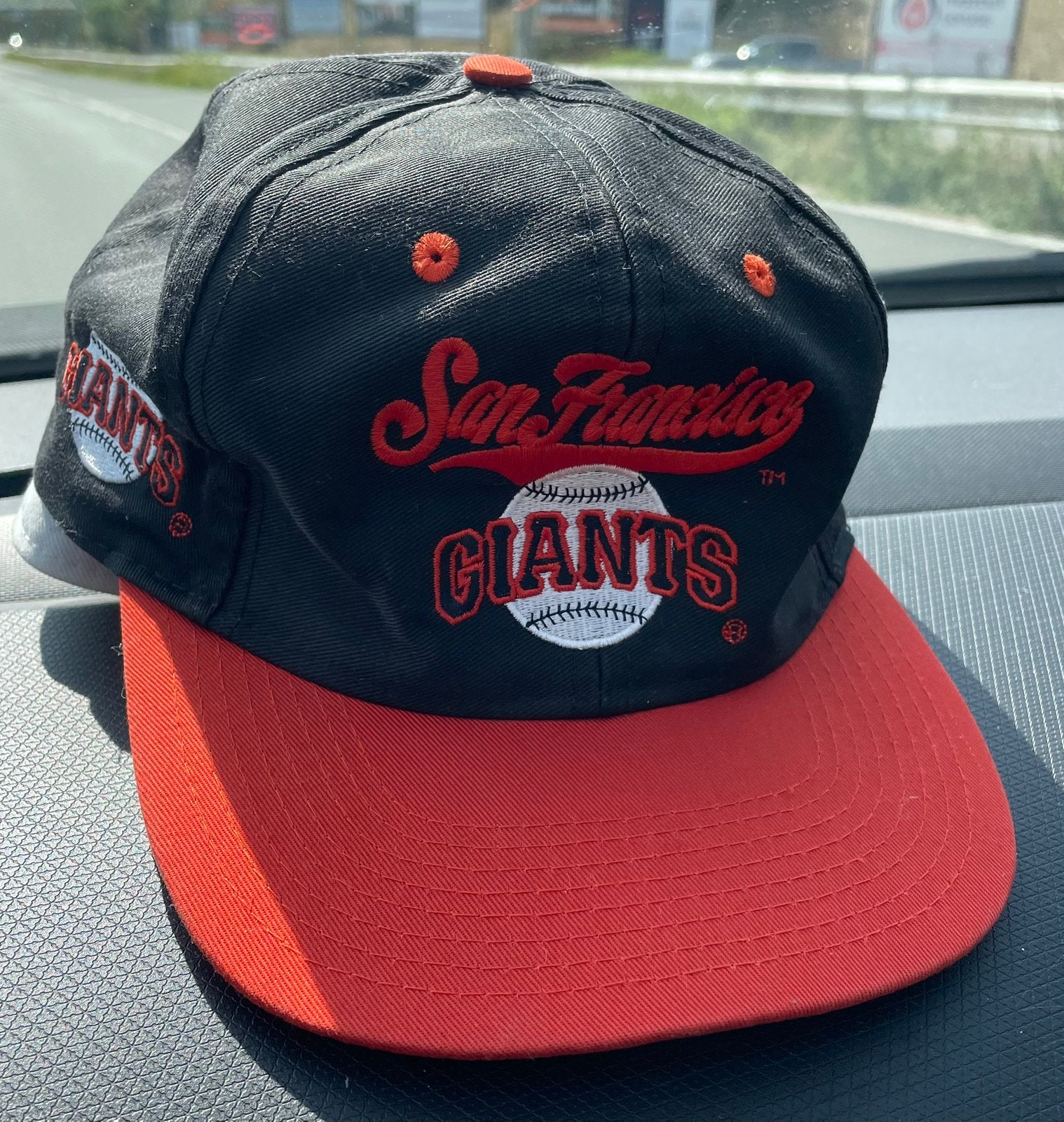 Casquette RARE Vintage 90s San Francisco Giants – MLB, Enlèvement ou Envoi, Comme neuf, Casquette