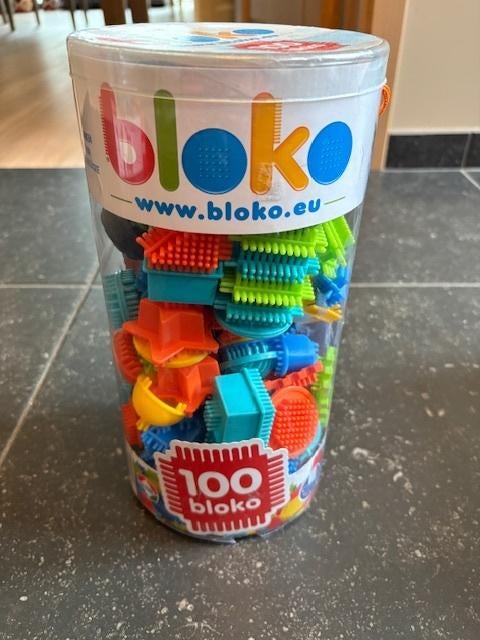Bloko 100 blokken, Kinderen en Baby's, Speelgoed | Bouwstenen, Ophalen of Verzenden