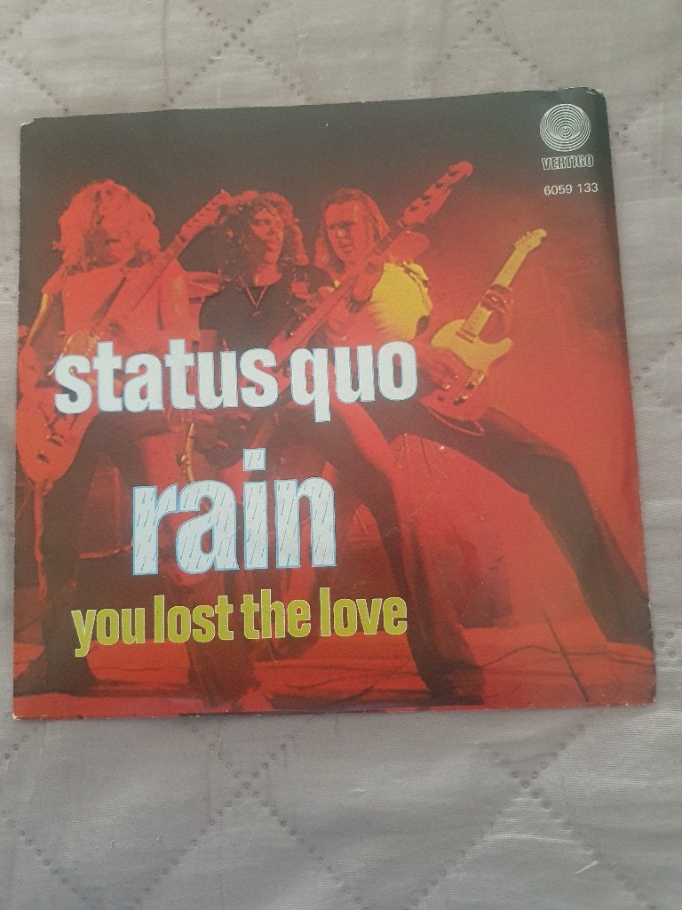 S - Status Quo – Rain - 1976, 7 inch, Ophalen of Verzenden, Zo goed als nieuw, EP
