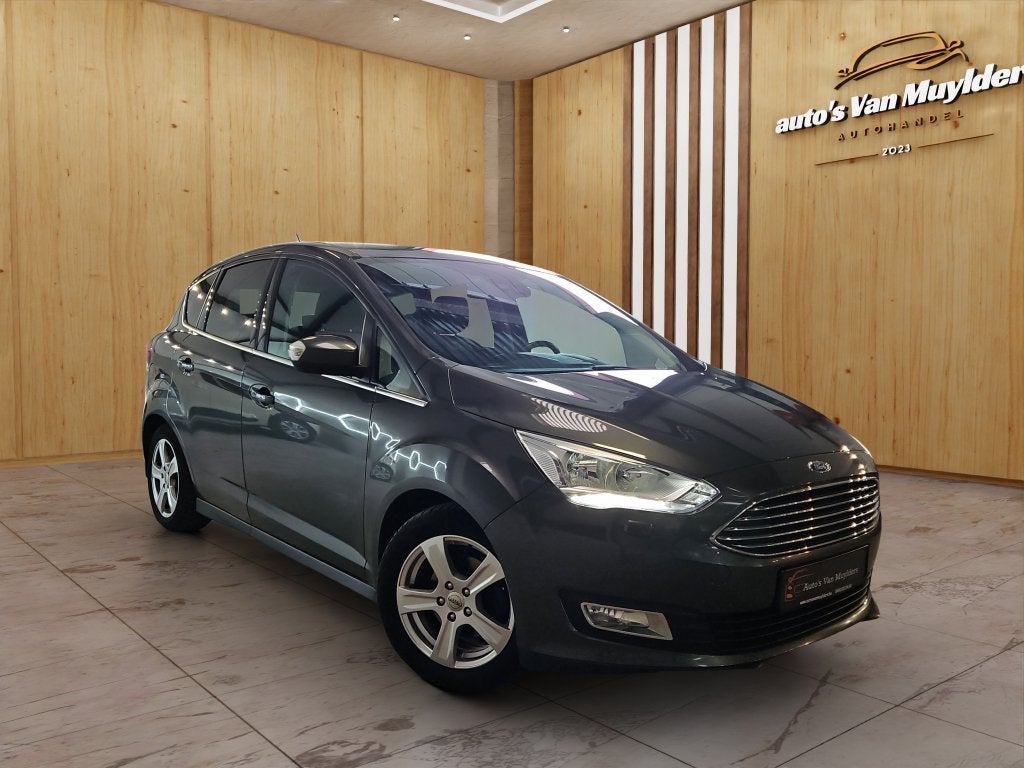 FORD C-MAX  BENZINE  125 PK  2019     12 MAANDEN GARANTIE, Auto's, Ford, Voorwielaandrijving, Dealer onderhouden, Monovolume, Start-stop-systeem
