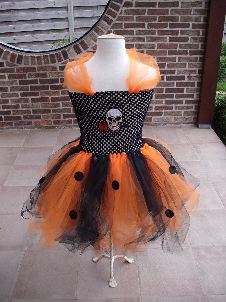 Halloween jurk 8-10jaar, Ophalen of Verzenden, Nieuw, 122 t/m 128, Meisje