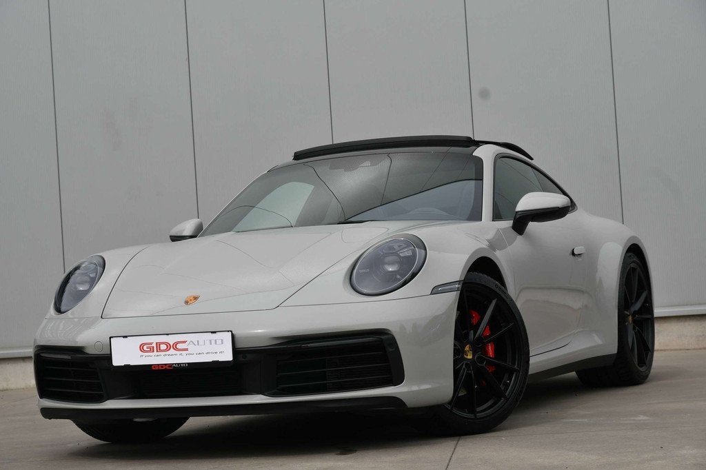 Porsche 911 Carrera 4S Coupé l Pano l Sportuitlaat l Bose l, Cuir, Argent ou Gris, Achat, Euro 6