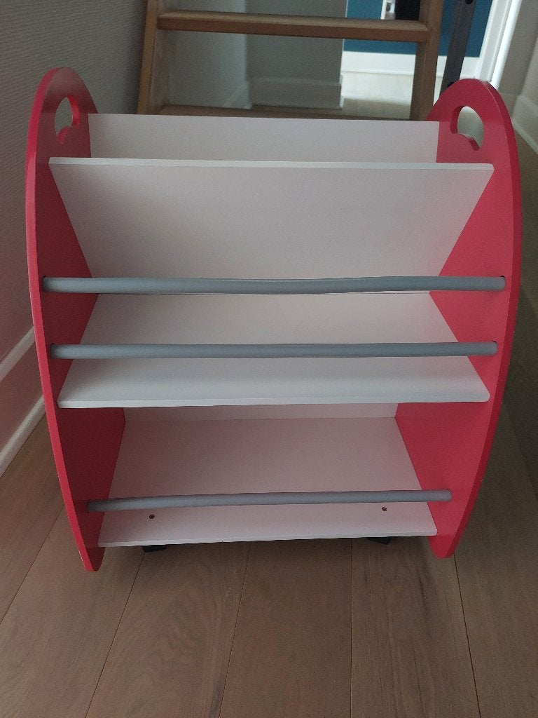 Bibliotheque enfant, Kinderen en Baby's, Kinderkamer | Commodes en Kasten, Gebruikt, 50 tot 70 cm, Ophalen, Minder dan 90 cm