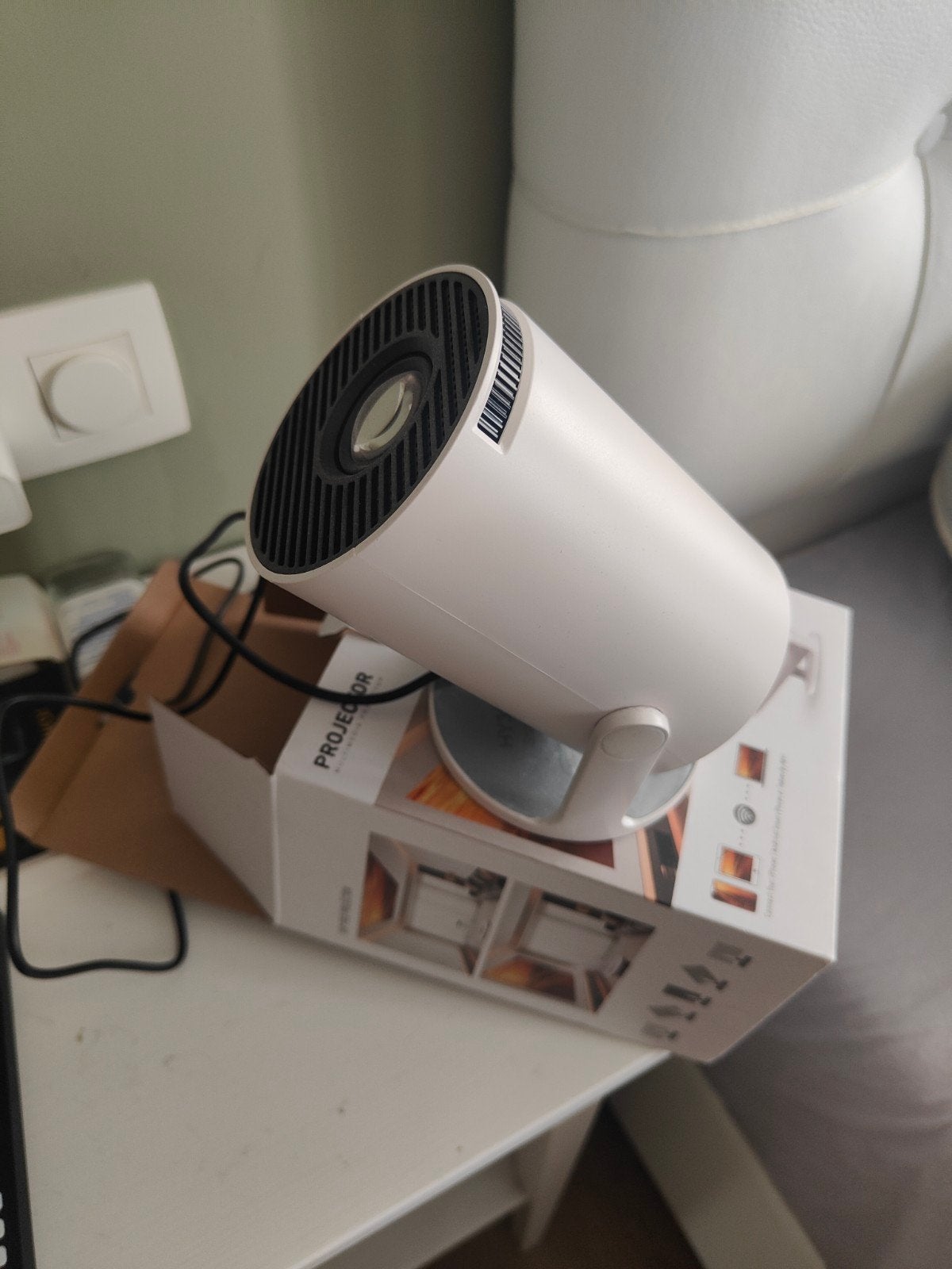 Projecteur, Enlèvement ou Envoi