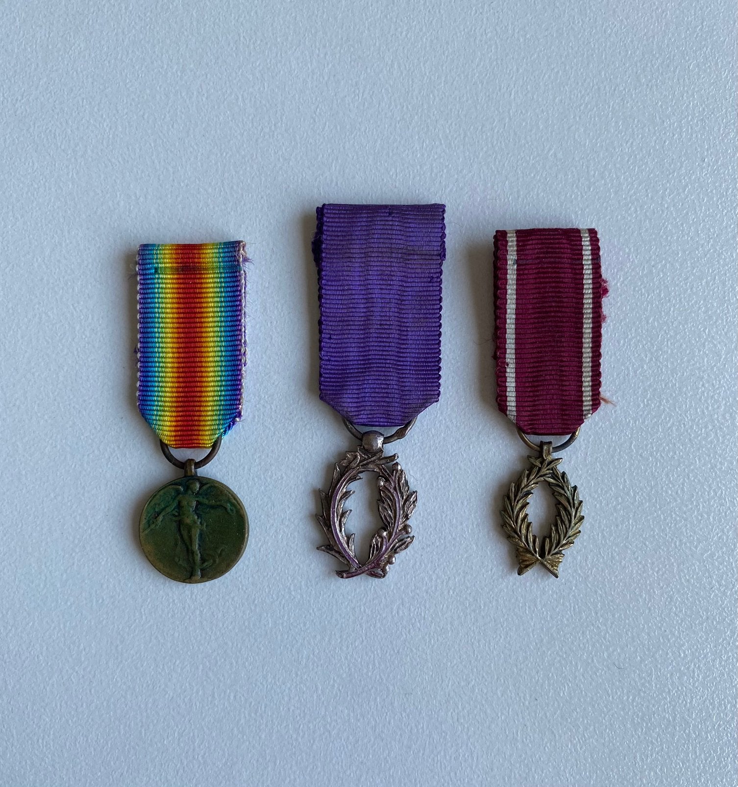 Lot médaille miniature - Belgique / France, Ophalen of Verzenden, Zo goed als nieuw