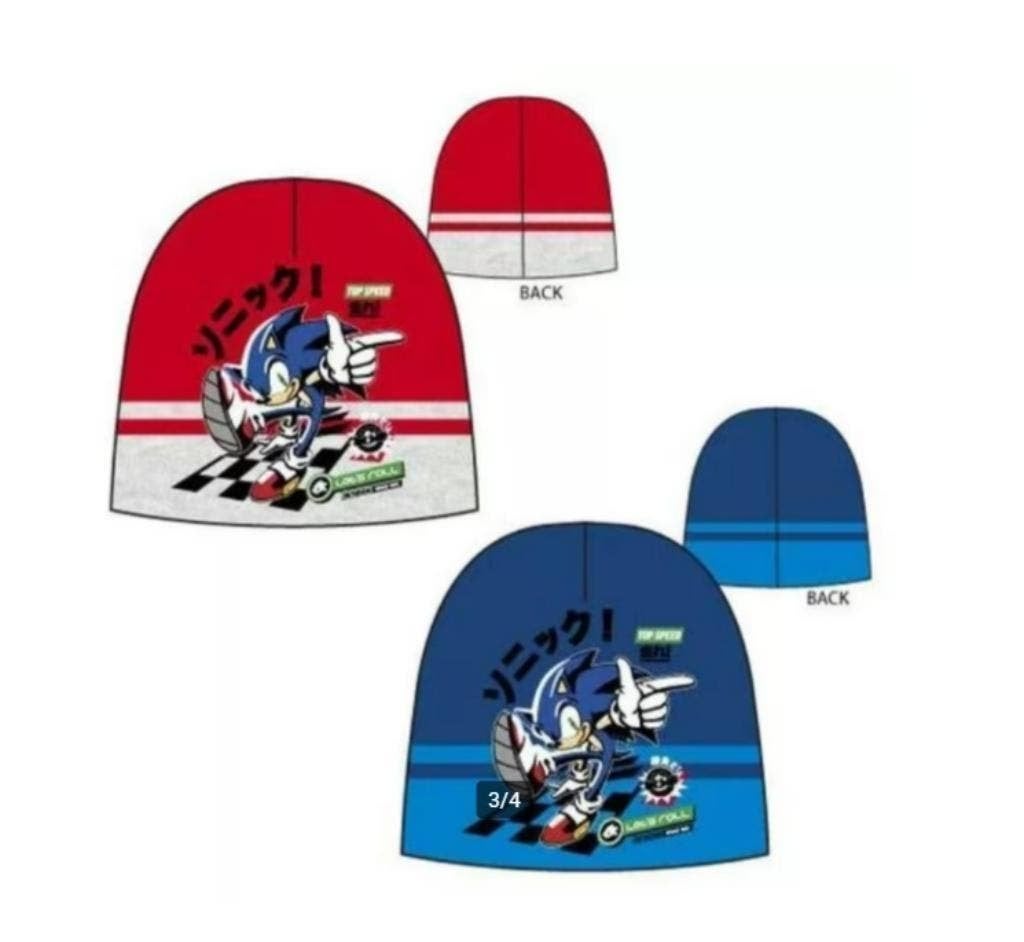 Sonic Muts - Blauw of Rood - Sega, Kinderen en Baby's, Sonic, Nieuw, Ophalen of Verzenden, Jongen