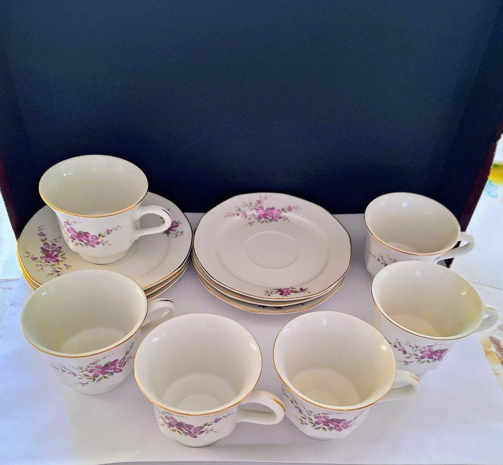 Service à café vintage, Enlèvement, Comme neuf, Autres styles, Tasse(s) et/ou soucoupe(s)