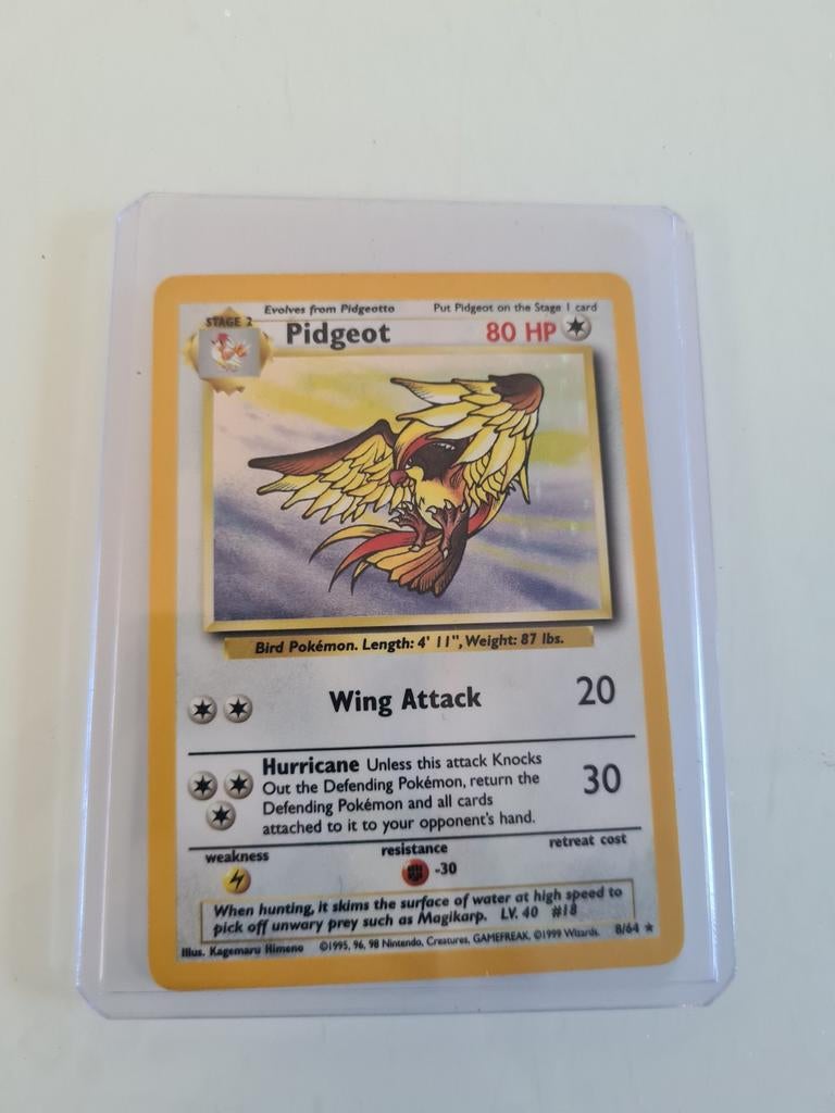 1998 Pidgeot kaart (engels), Ophalen of Verzenden