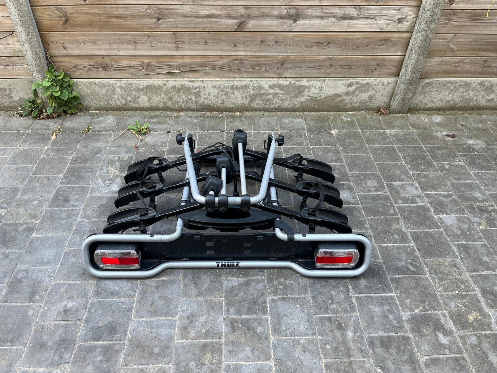 Fietsendrager 3 fietsen Thule, Ophalen, 3 fietsen of meer, Gebruikt, Brede banden