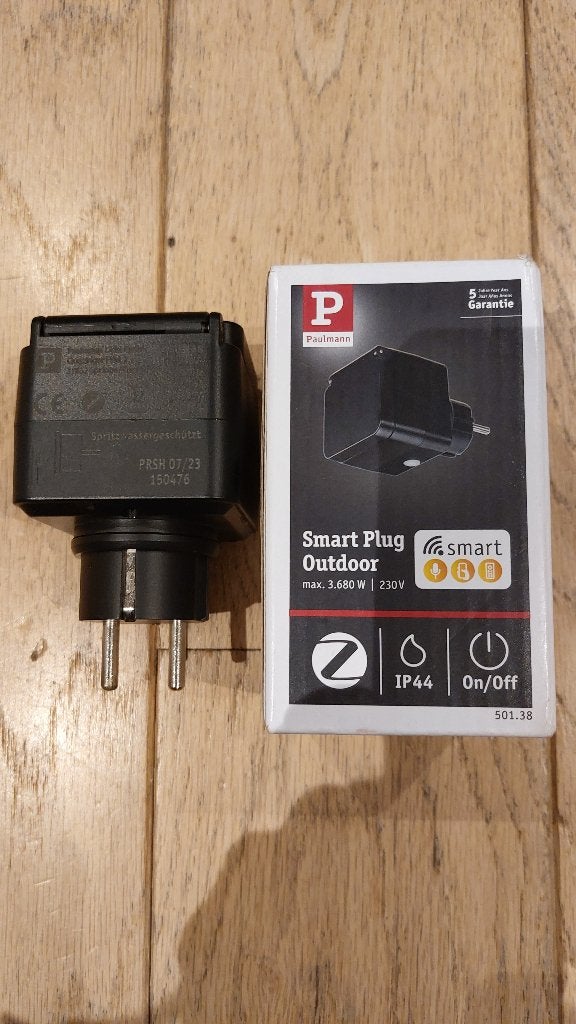 Prise intelligente IP44 Paulmann 501.38 smart Zigbee, Enlèvement, Neuf