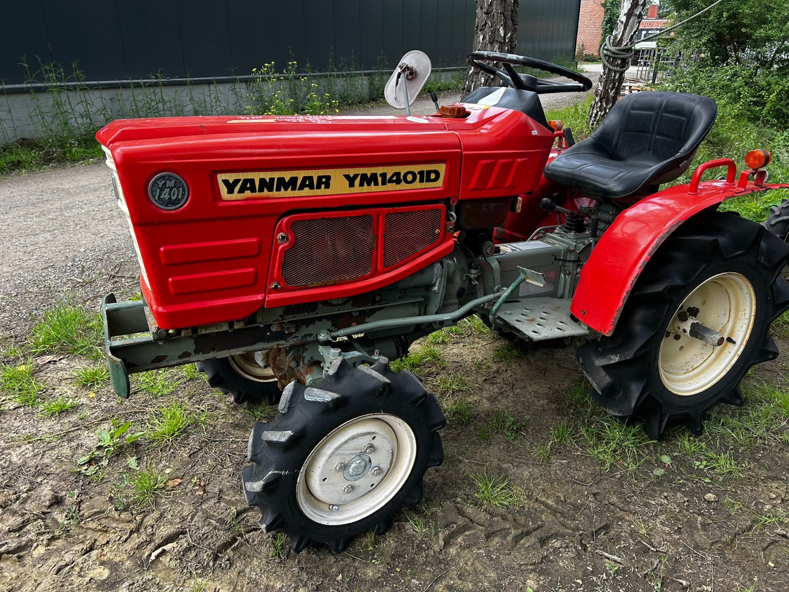 Mini-tracteur diesel 3 cylindres Yanmar YM1410, Enlèvement