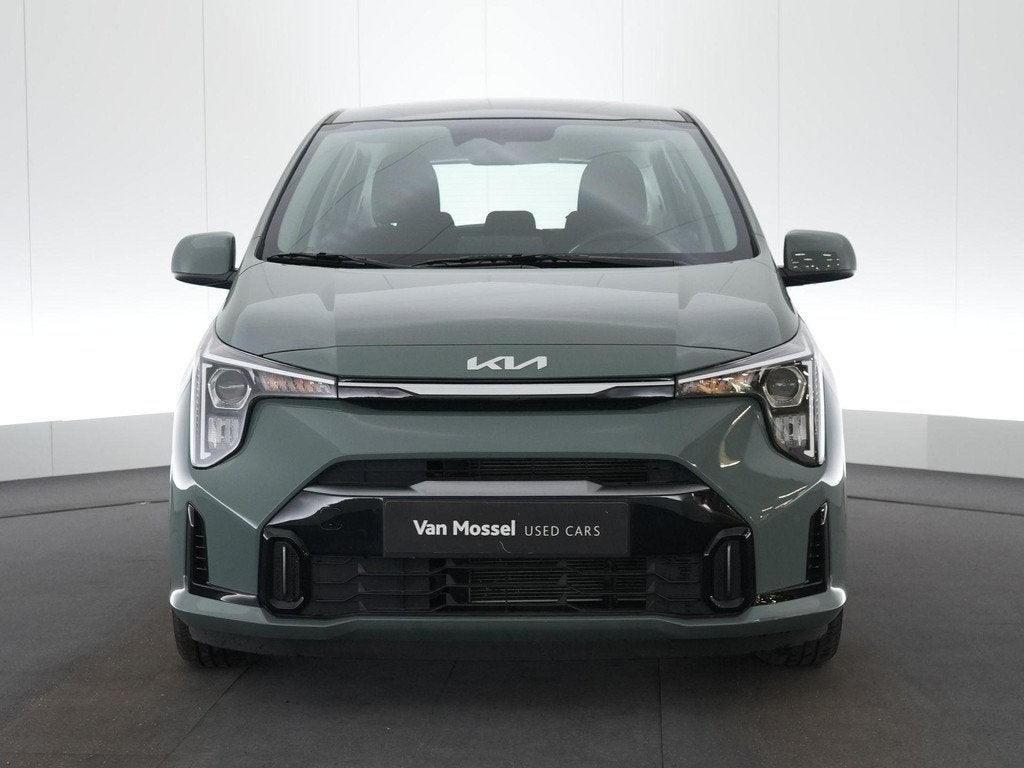 Kia Picanto 1.0 GDI ISG 63 AMT Pulse, Auto's, Kia, Stof, Gebruikt, Zwart, 46 kW
