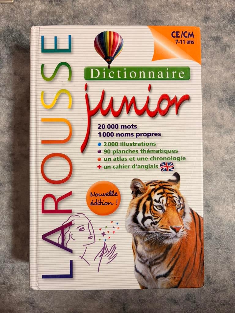 Larousse dictionnaire français Junior, Livres, Enlèvement ou Envoi, Comme neuf, Non-fiction