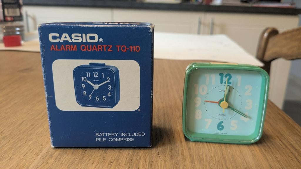 Casio vintage alarmklokje, Enlèvement ou Envoi
