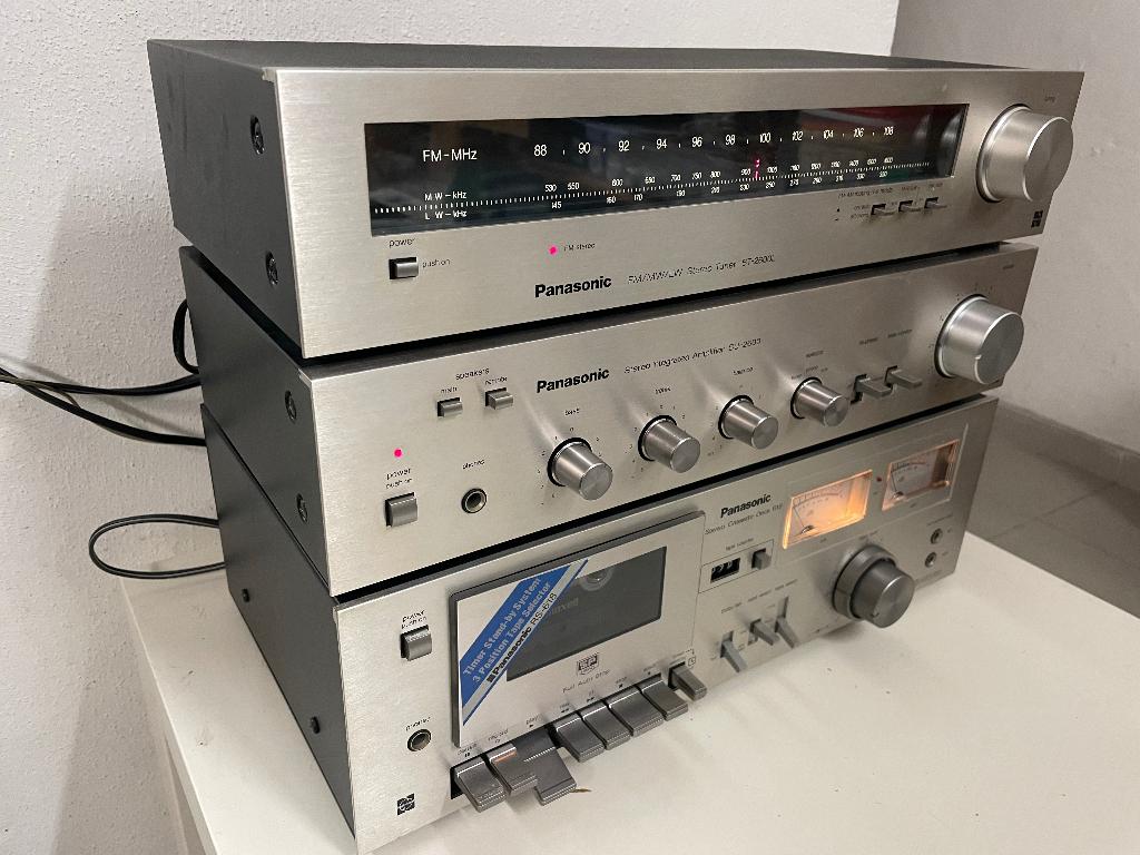 Chaîne Hi-Fi Panasonic SU-2600, TV, Hi-fi & Vidéo, Chaîne Hi-fi, Reconditionné, Deck cassettes ou Lecteur-enregistreur de cassettes