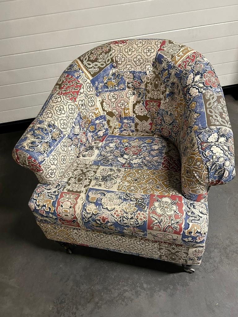 Zetel 1 persoon, Huis en Inrichting, Fauteuils, Ophalen, Minder dan 75 cm, Zo goed als nieuw, 75 tot 100 cm