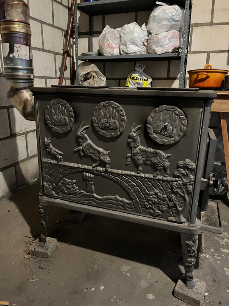 Houtkachel Dovre, Enlèvement, Utilisé, Poêle à bois