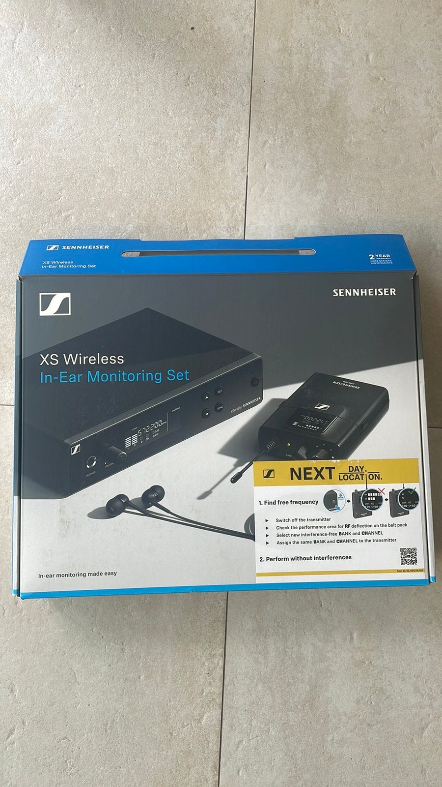 Sennheiser XS Wireless IEM SET E - in-ear monitor, Muziek en Instrumenten, Ophalen of Verzenden, Gebruikt