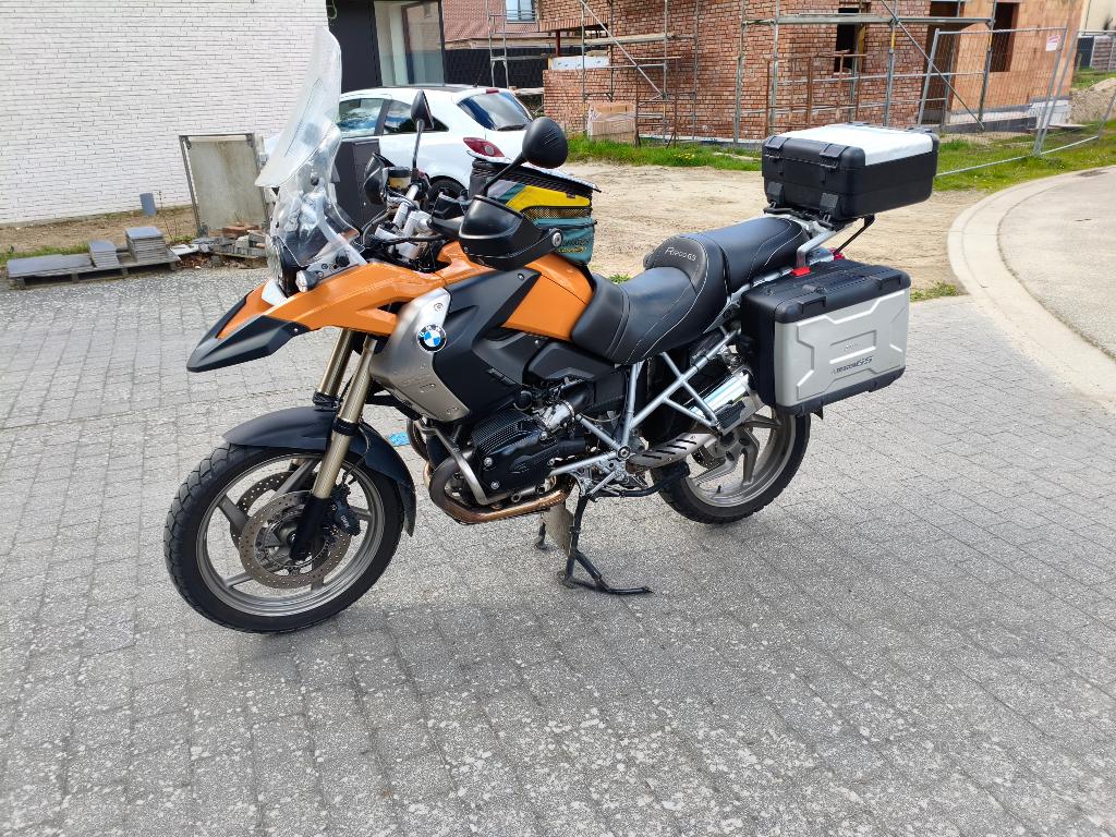 BMW R1200GS 2008 113884km, GPS, koffers, tanktas, 2 cilinders, Traction Control, Motorrijbewijs A, Gebruikt
