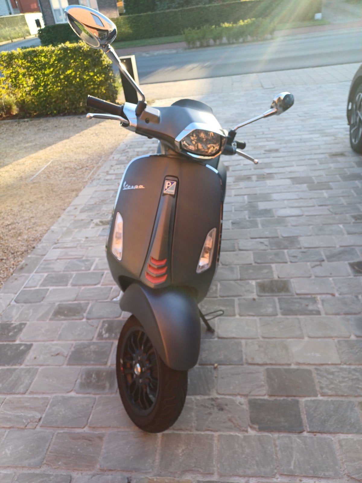 vespa sprint mat grijs 50cc, Comme neuf, Enlèvement, Vespa