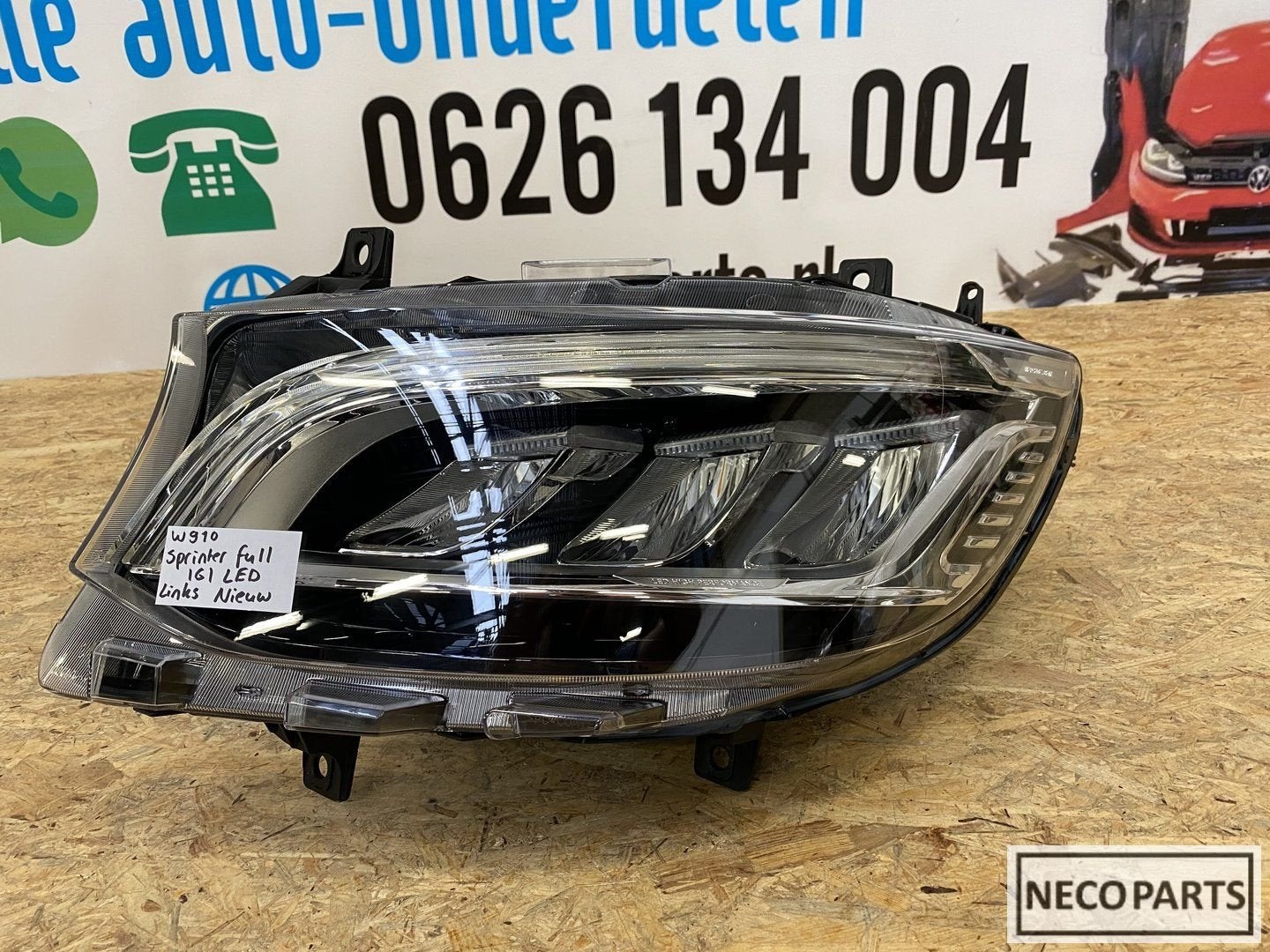 Sprinter W910 W907 links led koplamp A9109065700, Utilisé, -, -, Enlèvement ou Envoi