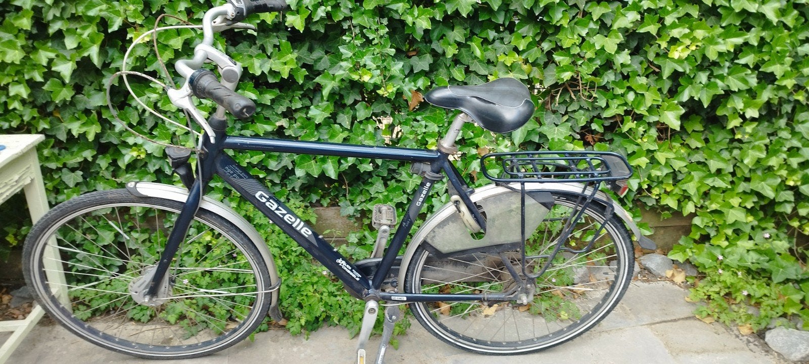 Herenfiets in orde, Ophalen