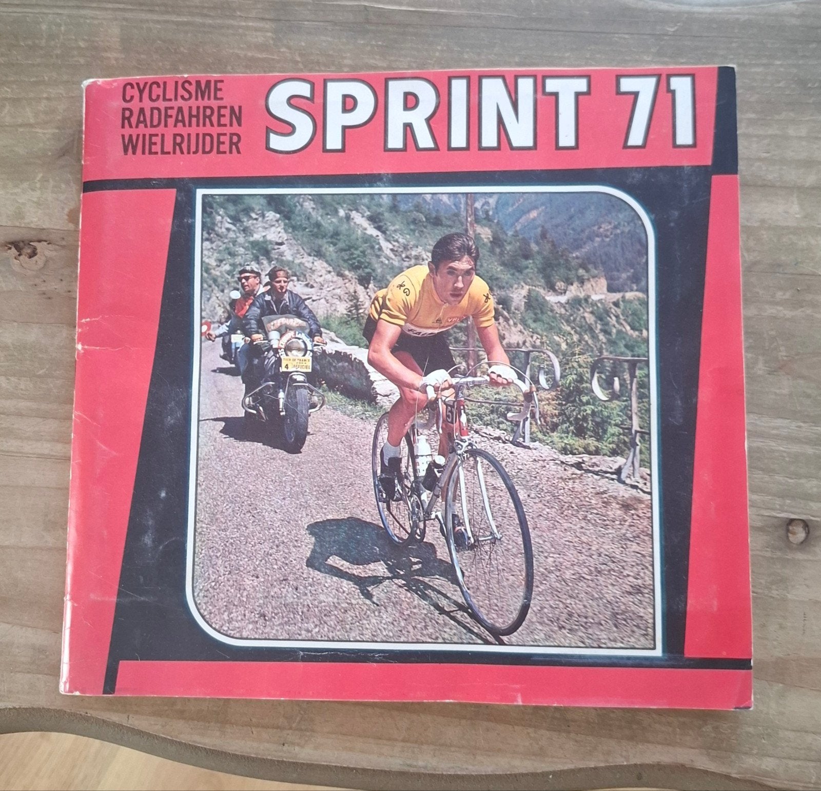 panini album complet sprint 71 cyclisme 1971 Eddy  Merckx, Enlèvement ou Envoi