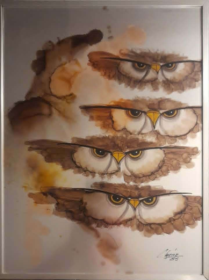 TABLEAU DE CHARLES MEIRE 1985, Antiquités & Art, Art | Peinture | Moderne, Enlèvement ou Envoi, Autres techniques, Métal, Animaux