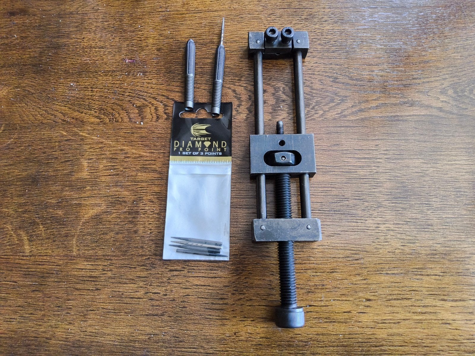 Darts repointer, Ophalen