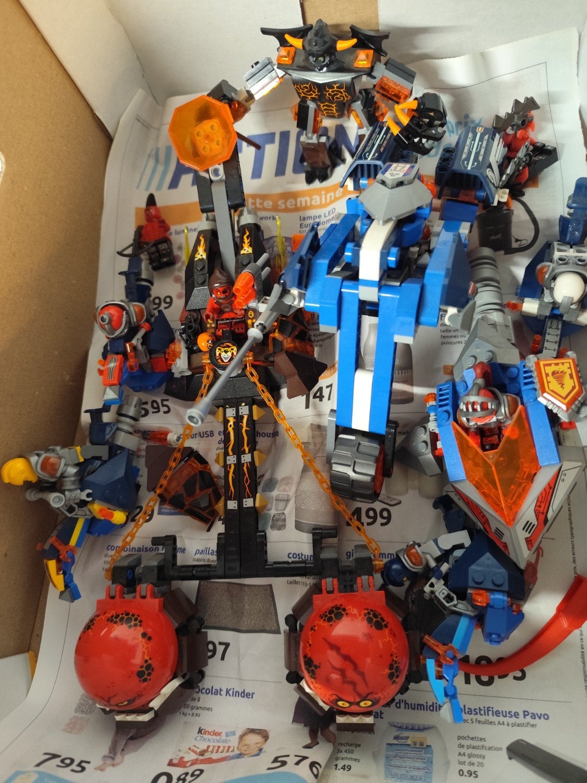 Plusieurs Lego NEXO Knights avec notices., Enlèvement ou Envoi, Lego