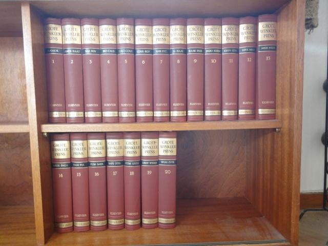 Winkler Prins Encyclopedie, Boeken, Encyclopedieën, Ophalen, Complete serie, Zo goed als nieuw, Algemeen