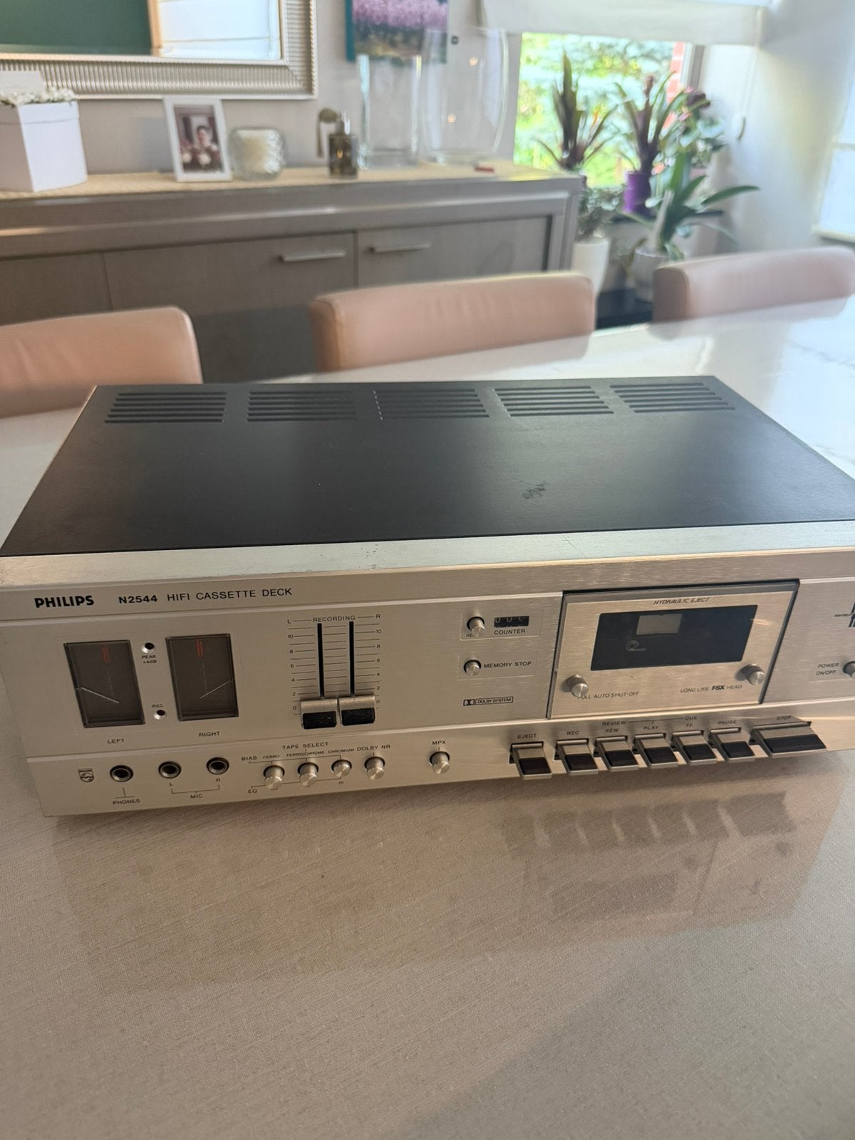 N2544 cassette deck phillips, Enlèvement