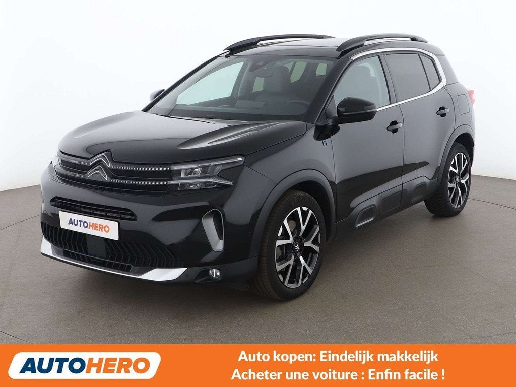 Citroën C5 Aircross 1.6 Plug-in Hybrid ë-EAT8 Shine Pack, 32 g/km, Gebruikt, C5 Aircross, Zwart