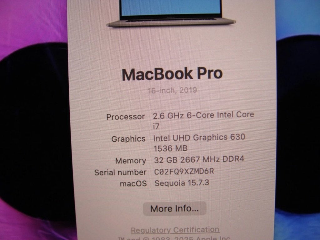 MacBook Pro 16” i7, Computers en Software, Apple Macbooks, MacBook Pro, Gebruikt, 2 tot 3 Ghz, 512 GB